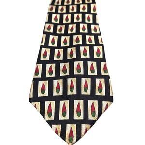 Evan Picone 100% Silk Luxury Fashion Tie 3 3/4 wide 58 long